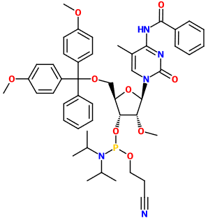 (图片) MC082306 2'-OMe-N6-Bz-5-Me-C phosphoramidite